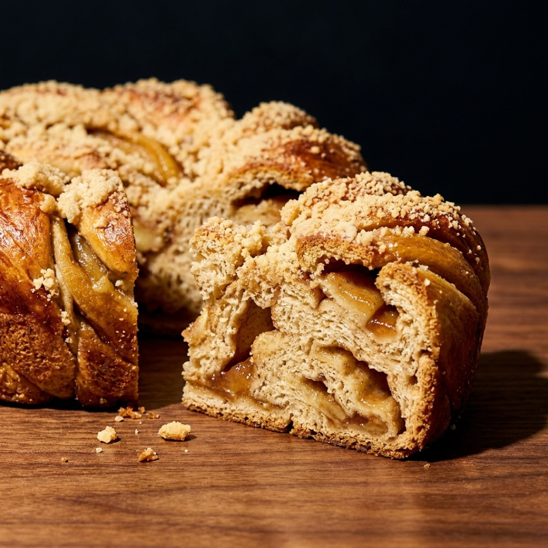 Round Apple Babka