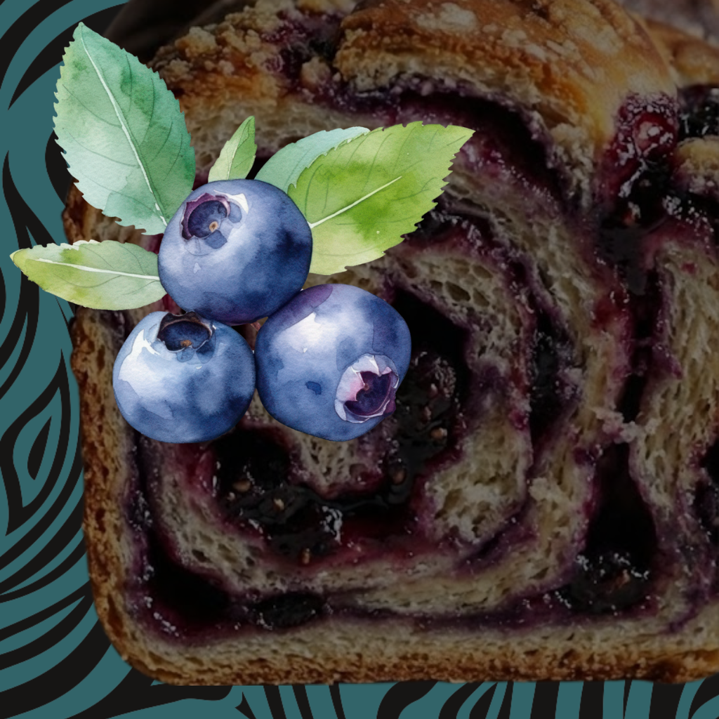 8" Blueberry Babka