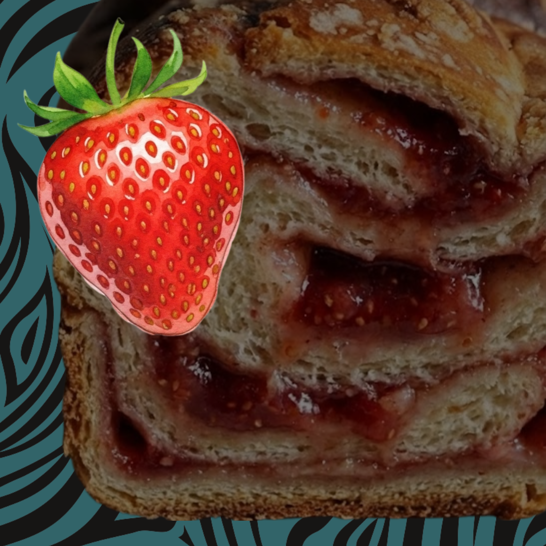8" Strawberry Babka