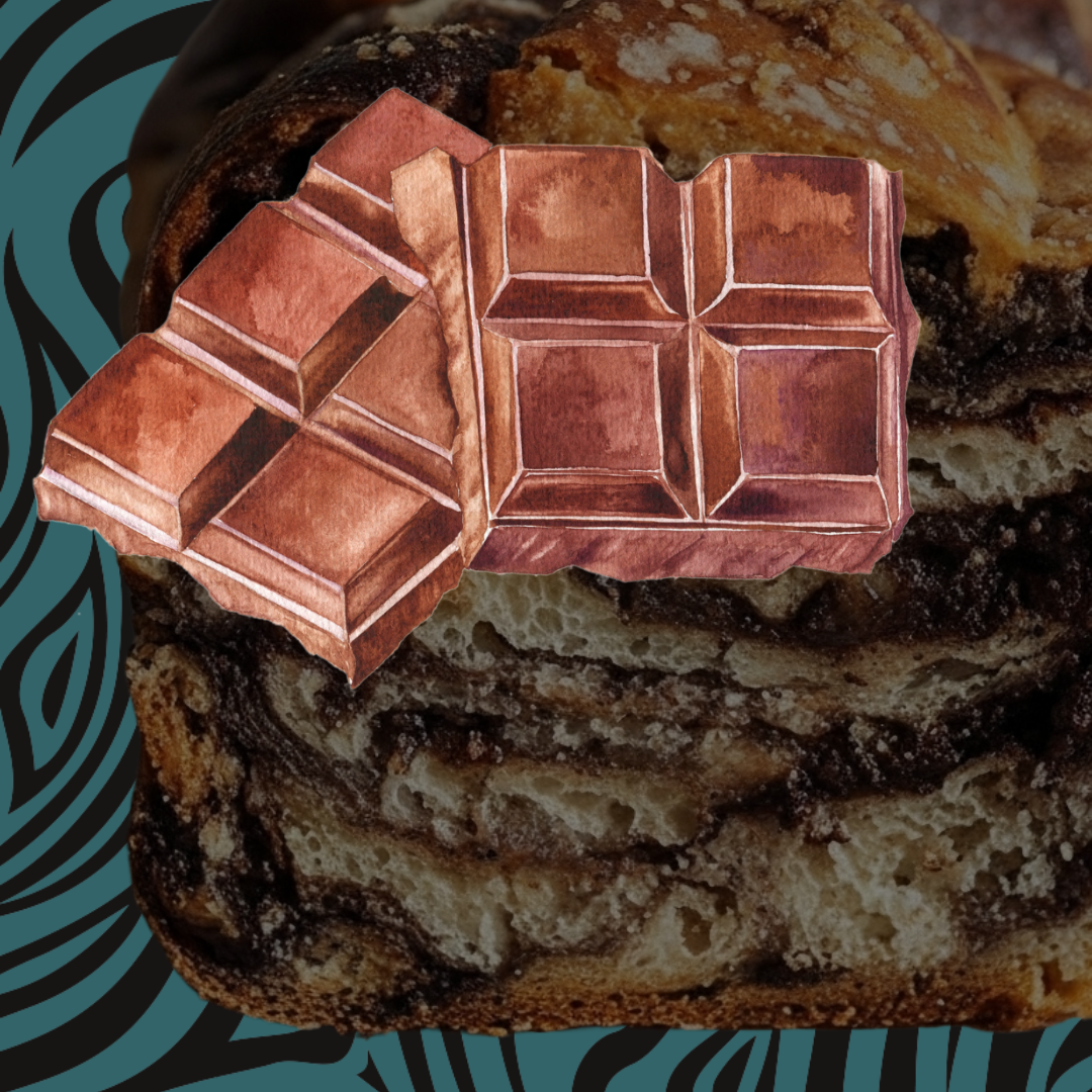 8" Chocolate Babka